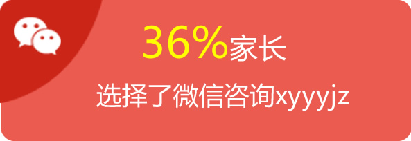 36%家长选择了微信咨询xyyyjz